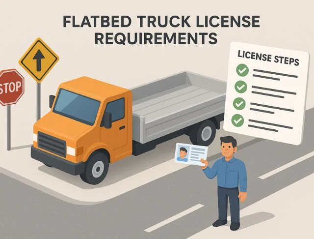 Flatbed Truck License Requirements