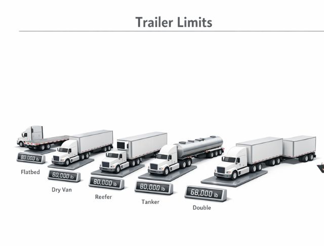 Semi Truck Weight Limits by Trailer Type