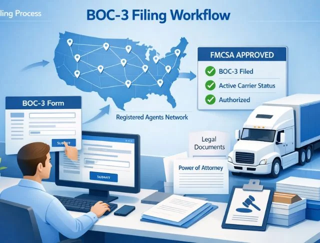 How BOC-3 Filing Works