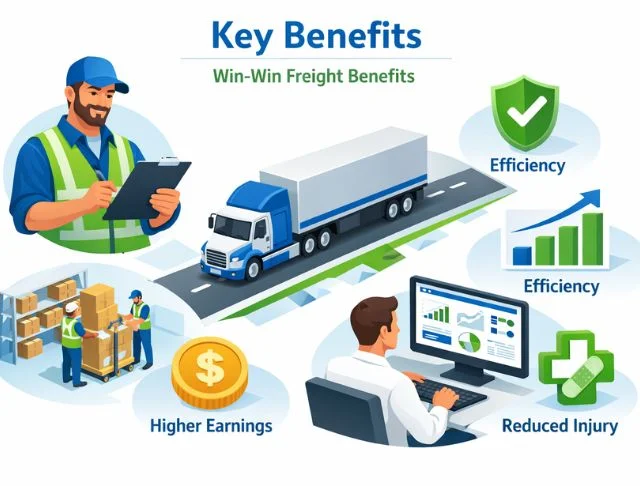 Benefits of No-Touch Freight for Drivers and Trucking Companies