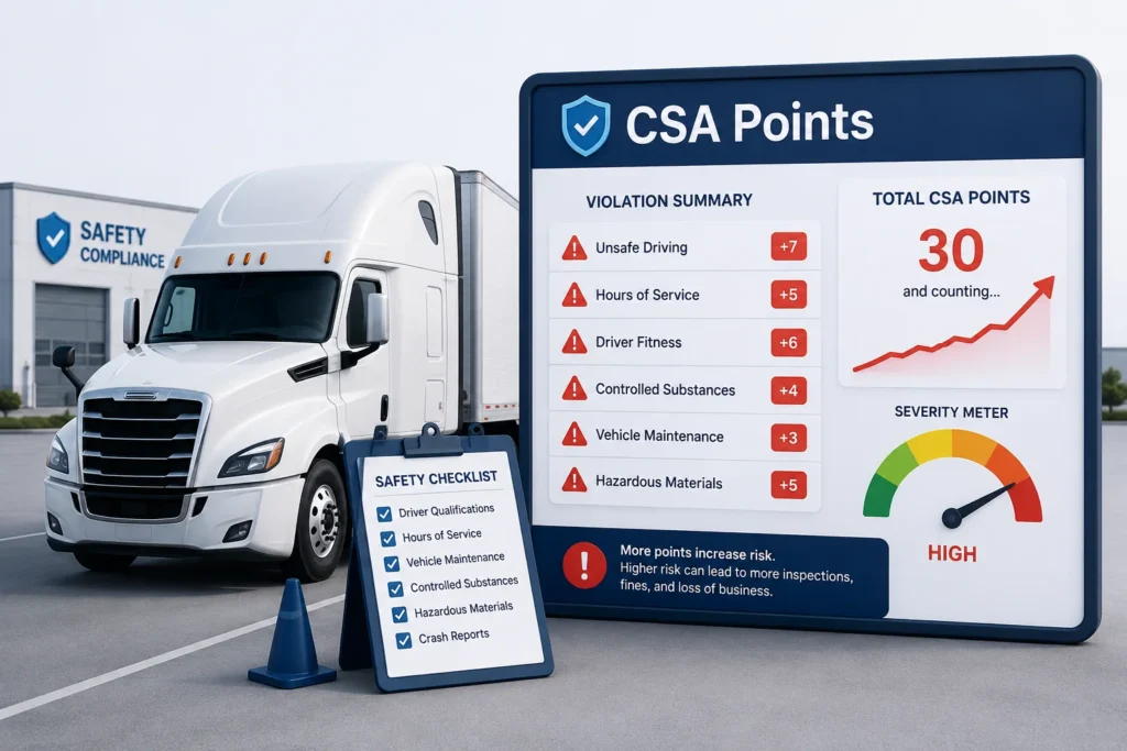 What Are CSA Violation Points?